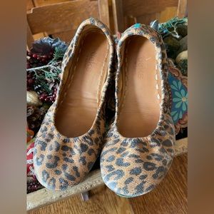 Tieks Leopard print. Size 7